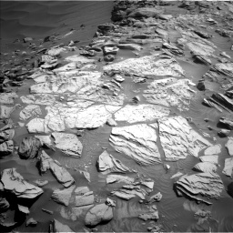 Nasa's Mars rover Curiosity acquired this image using its Left Navigation Camera on Sol 2734, at drive 972, site number 79