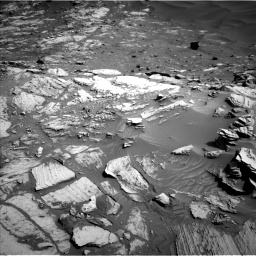 Nasa's Mars rover Curiosity acquired this image using its Left Navigation Camera on Sol 2734, at drive 990, site number 79