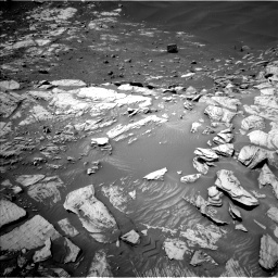 Nasa's Mars rover Curiosity acquired this image using its Left Navigation Camera on Sol 2734, at drive 1000, site number 79