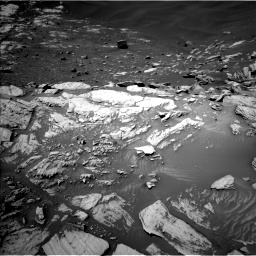 Nasa's Mars rover Curiosity acquired this image using its Left Navigation Camera on Sol 2734, at drive 1012, site number 79