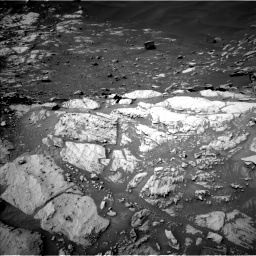 Nasa's Mars rover Curiosity acquired this image using its Left Navigation Camera on Sol 2734, at drive 1018, site number 79