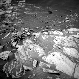 Nasa's Mars rover Curiosity acquired this image using its Left Navigation Camera on Sol 2734, at drive 1030, site number 79
