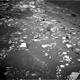 Nasa's Mars rover Curiosity acquired this image using its Left Navigation Camera on Sol 2734, at drive 1048, site number 79