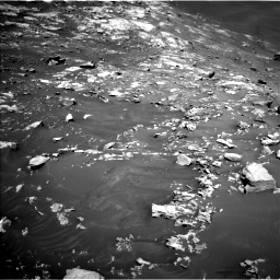 Nasa's Mars rover Curiosity acquired this image using its Left Navigation Camera on Sol 2734, at drive 1054, site number 79