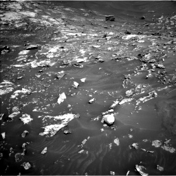 Nasa's Mars rover Curiosity acquired this image using its Left Navigation Camera on Sol 2734, at drive 1072, site number 79
