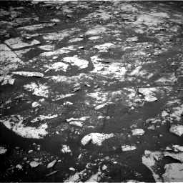 Nasa's Mars rover Curiosity acquired this image using its Left Navigation Camera on Sol 2734, at drive 1108, site number 79