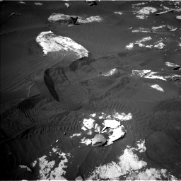Nasa's Mars rover Curiosity acquired this image using its Left Navigation Camera on Sol 2734, at drive 1168, site number 79