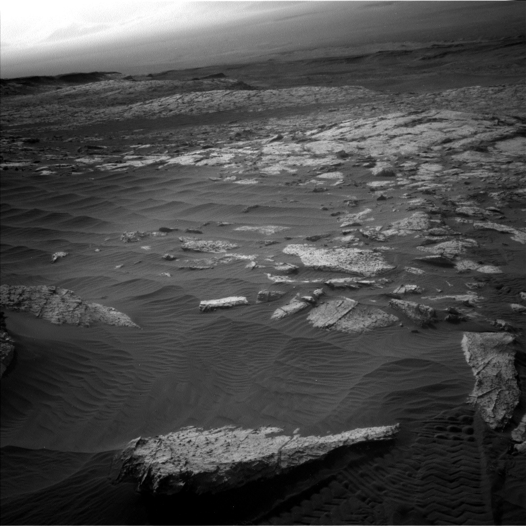 Nasa's Mars rover Curiosity acquired this image using its Left Navigation Camera on Sol 2734, at drive 1222, site number 79