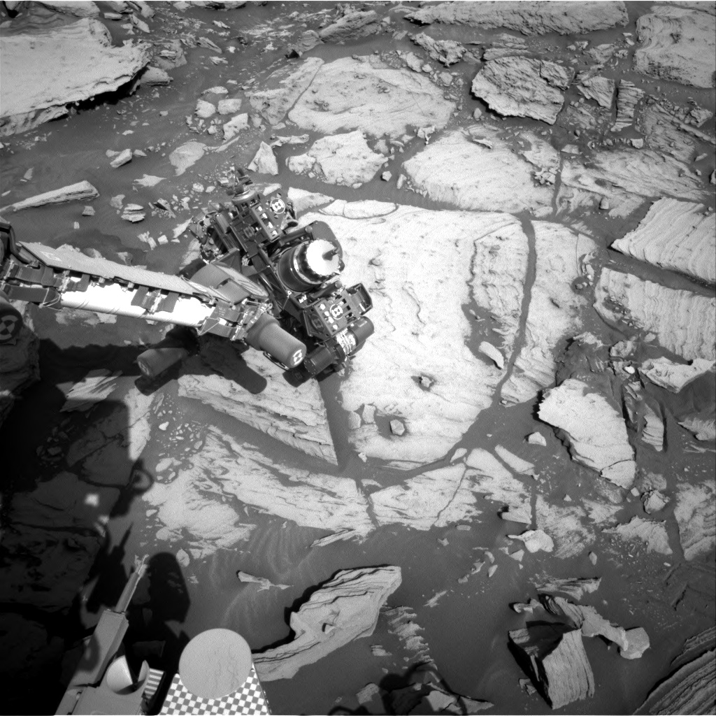 Nasa's Mars rover Curiosity acquired this image using its Right Navigation Camera on Sol 2734, at drive 972, site number 79