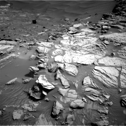 Nasa's Mars rover Curiosity acquired this image using its Right Navigation Camera on Sol 2734, at drive 978, site number 79
