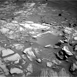 Nasa's Mars rover Curiosity acquired this image using its Right Navigation Camera on Sol 2734, at drive 994, site number 79