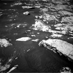 Nasa's Mars rover Curiosity acquired this image using its Right Navigation Camera on Sol 2734, at drive 1138, site number 79