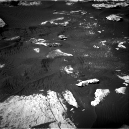 Nasa's Mars rover Curiosity acquired this image using its Right Navigation Camera on Sol 2734, at drive 1156, site number 79
