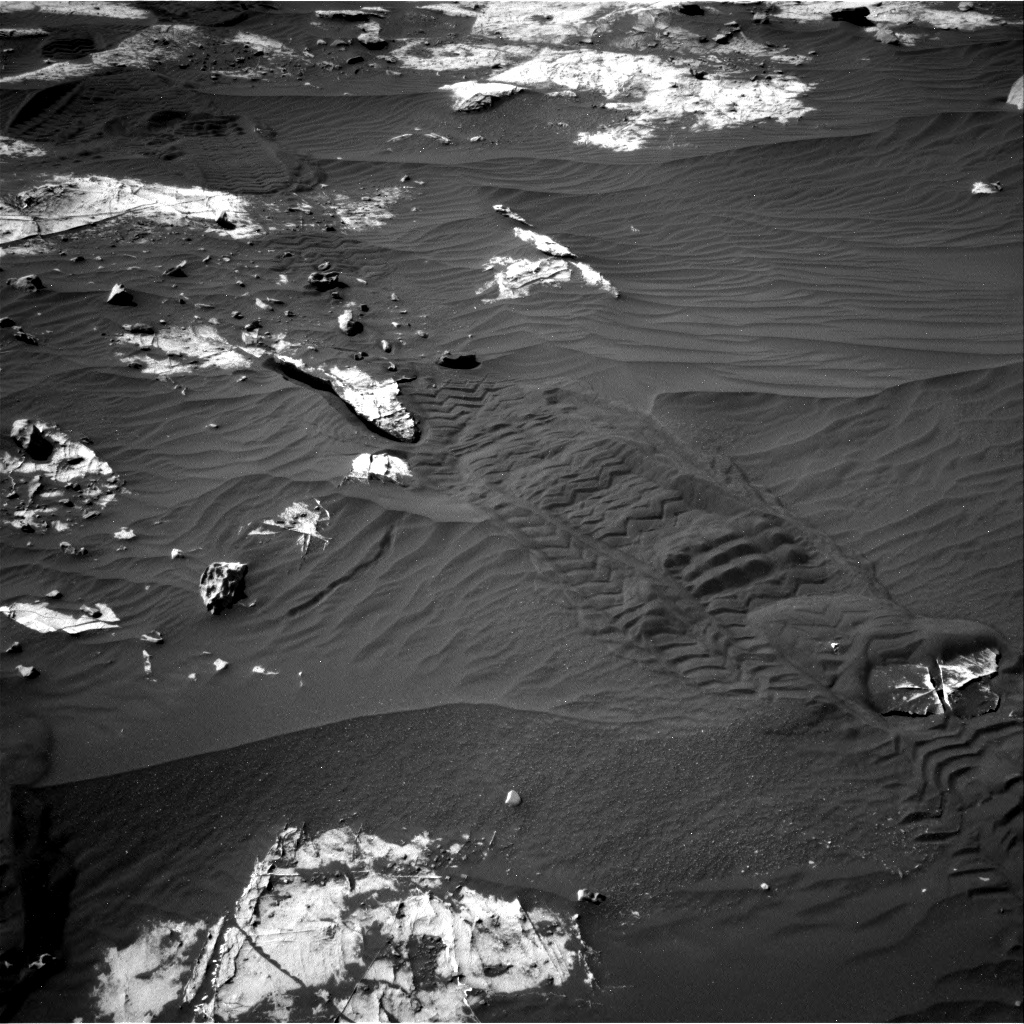 Nasa's Mars rover Curiosity acquired this image using its Right Navigation Camera on Sol 2734, at drive 1180, site number 79