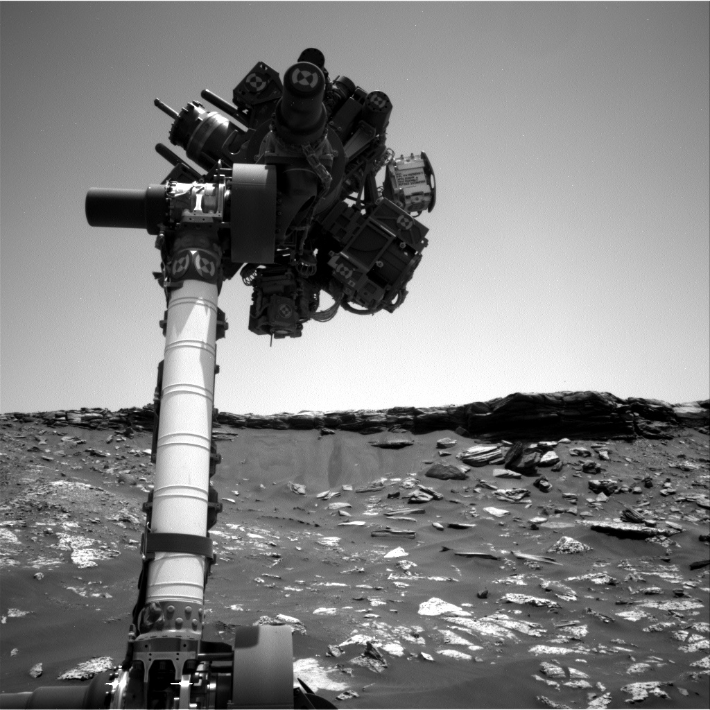 Nasa's Mars rover Curiosity acquired this image using its Right Navigation Camera on Sol 2740, at drive 1222, site number 79