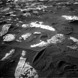 Nasa's Mars rover Curiosity acquired this image using its Left Navigation Camera on Sol 2742, at drive 1234, site number 79
