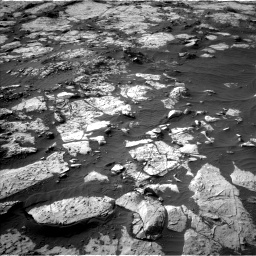 Nasa's Mars rover Curiosity acquired this image using its Left Navigation Camera on Sol 2742, at drive 1288, site number 79