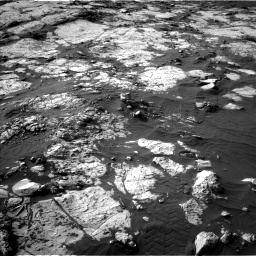 Nasa's Mars rover Curiosity acquired this image using its Left Navigation Camera on Sol 2742, at drive 1300, site number 79