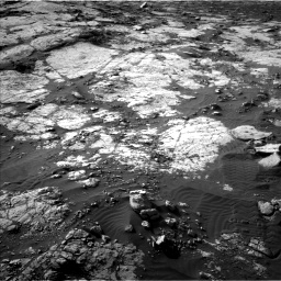 Nasa's Mars rover Curiosity acquired this image using its Left Navigation Camera on Sol 2742, at drive 1312, site number 79