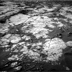 Nasa's Mars rover Curiosity acquired this image using its Left Navigation Camera on Sol 2742, at drive 1318, site number 79