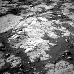 Nasa's Mars rover Curiosity acquired this image using its Left Navigation Camera on Sol 2742, at drive 1330, site number 79