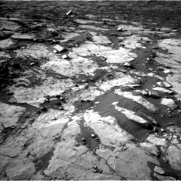 Nasa's Mars rover Curiosity acquired this image using its Left Navigation Camera on Sol 2742, at drive 1348, site number 79