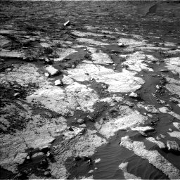 Nasa's Mars rover Curiosity acquired this image using its Left Navigation Camera on Sol 2742, at drive 1354, site number 79