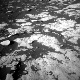Nasa's Mars rover Curiosity acquired this image using its Left Navigation Camera on Sol 2742, at drive 1420, site number 79