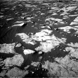 Nasa's Mars rover Curiosity acquired this image using its Left Navigation Camera on Sol 2742, at drive 1438, site number 79