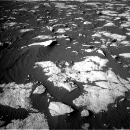 Nasa's Mars rover Curiosity acquired this image using its Left Navigation Camera on Sol 2742, at drive 1444, site number 79