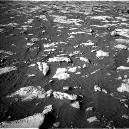 Nasa's Mars rover Curiosity acquired this image using its Left Navigation Camera on Sol 2742, at drive 1462, site number 79