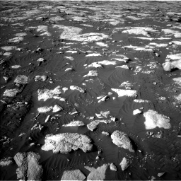 Nasa's Mars rover Curiosity acquired this image using its Left Navigation Camera on Sol 2742, at drive 1474, site number 79
