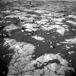 Nasa's Mars rover Curiosity acquired this image using its Left Navigation Camera on Sol 2742, at drive 1510, site number 79