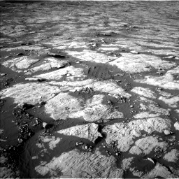 Nasa's Mars rover Curiosity acquired this image using its Left Navigation Camera on Sol 2742, at drive 1540, site number 79