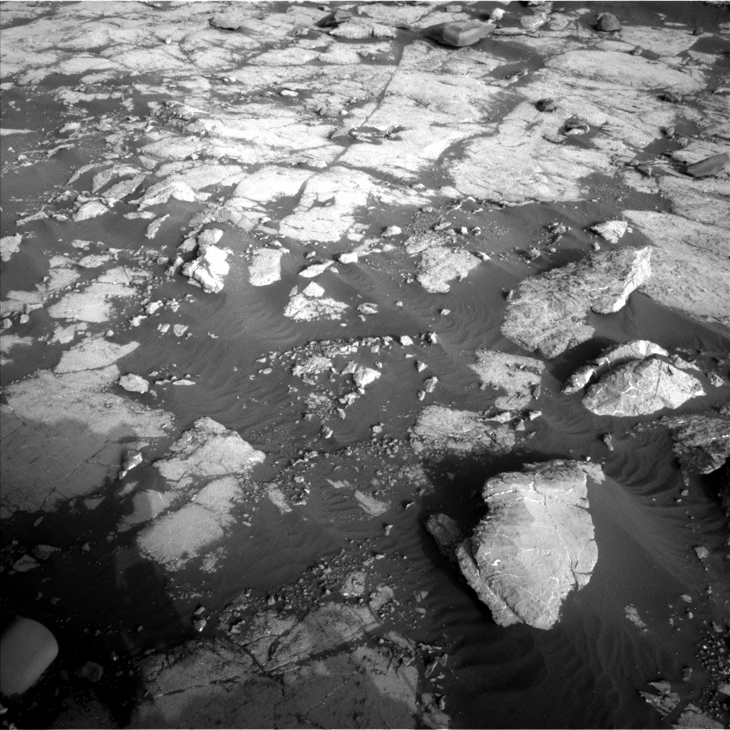 Nasa's Mars rover Curiosity acquired this image using its Left Navigation Camera on Sol 2742, at drive 1630, site number 79