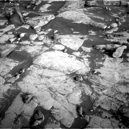 Nasa's Mars rover Curiosity acquired this image using its Left Navigation Camera on Sol 2742, at drive 1660, site number 79