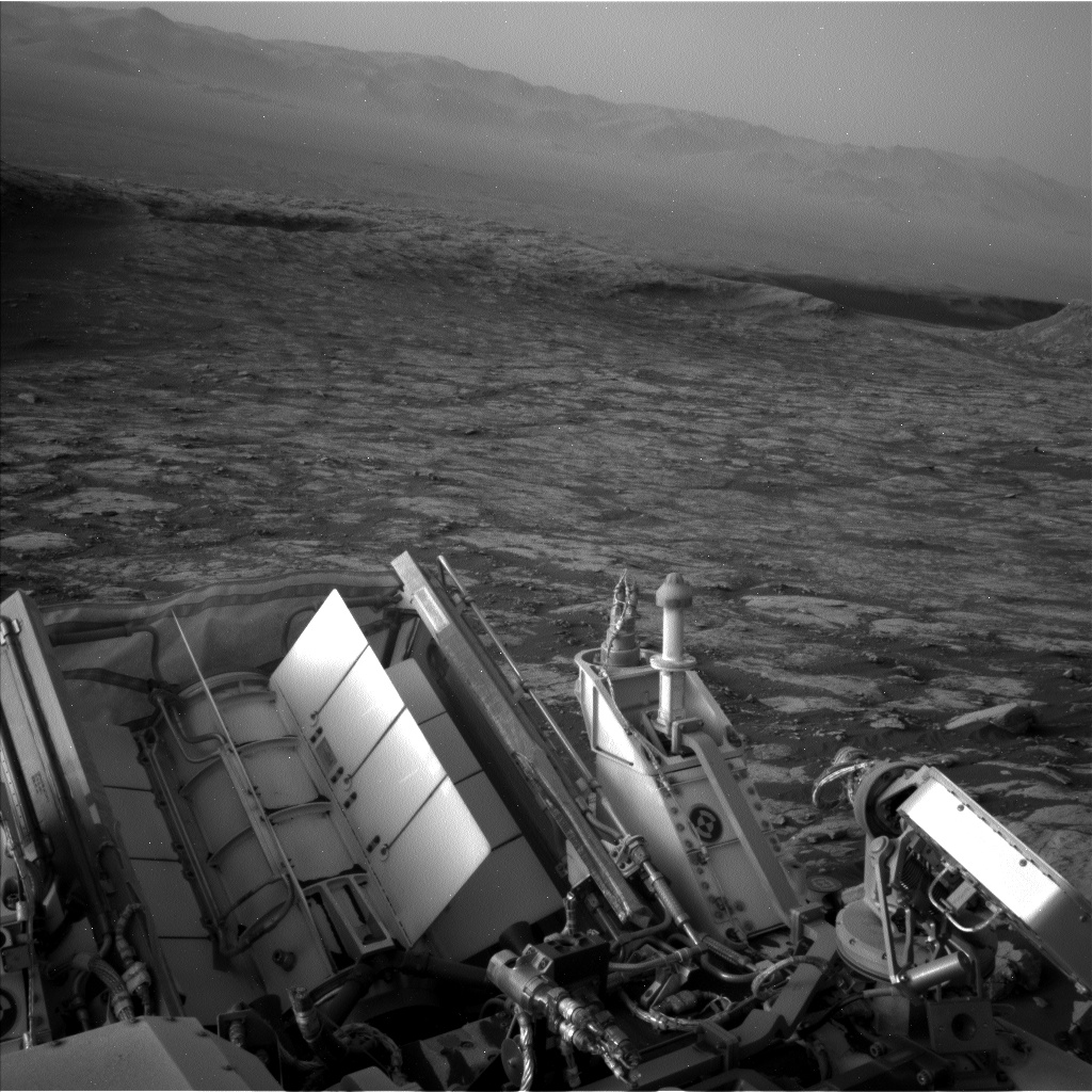 Nasa's Mars rover Curiosity acquired this image using its Left Navigation Camera on Sol 2742, at drive 1670, site number 79
