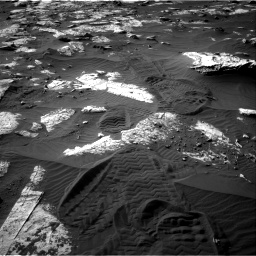 Nasa's Mars rover Curiosity acquired this image using its Right Navigation Camera on Sol 2742, at drive 1234, site number 79