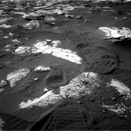 Nasa's Mars rover Curiosity acquired this image using its Right Navigation Camera on Sol 2742, at drive 1240, site number 79