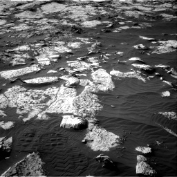 Nasa's Mars rover Curiosity acquired this image using its Right Navigation Camera on Sol 2742, at drive 1276, site number 79