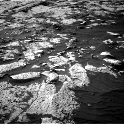 Nasa's Mars rover Curiosity acquired this image using its Right Navigation Camera on Sol 2742, at drive 1282, site number 79