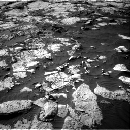 Nasa's Mars rover Curiosity acquired this image using its Right Navigation Camera on Sol 2742, at drive 1288, site number 79
