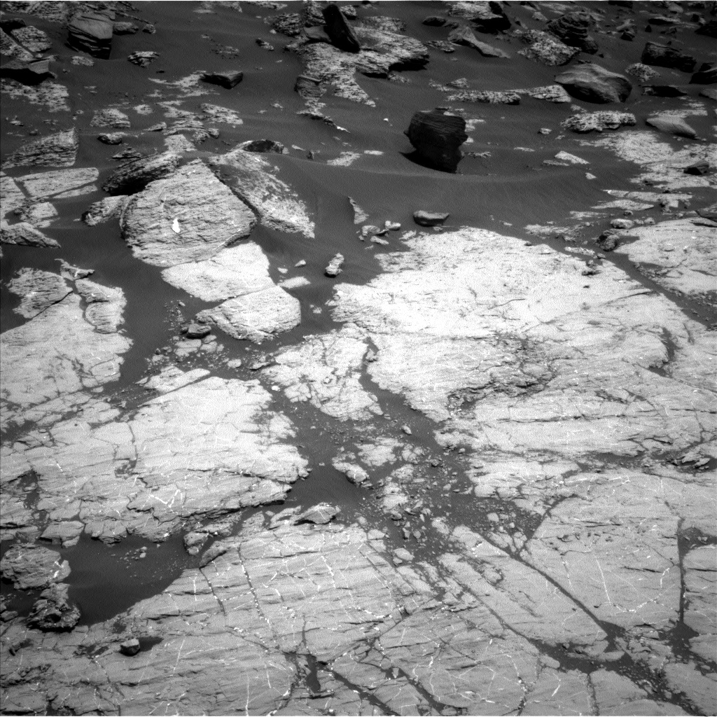 Nasa's Mars rover Curiosity acquired this image using its Left Navigation Camera on Sol 2743, at drive 1670, site number 79