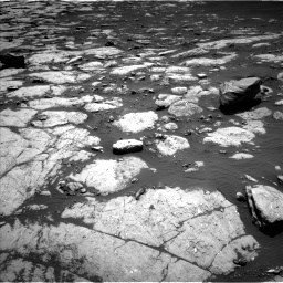 Nasa's Mars rover Curiosity acquired this image using its Left Navigation Camera on Sol 2745, at drive 1676, site number 79