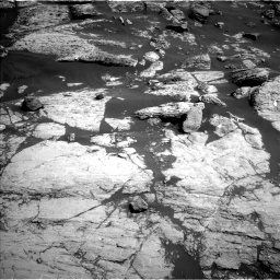 Nasa's Mars rover Curiosity acquired this image using its Left Navigation Camera on Sol 2745, at drive 1706, site number 79