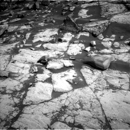 Nasa's Mars rover Curiosity acquired this image using its Left Navigation Camera on Sol 2745, at drive 1724, site number 79
