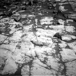 Nasa's Mars rover Curiosity acquired this image using its Left Navigation Camera on Sol 2745, at drive 1736, site number 79