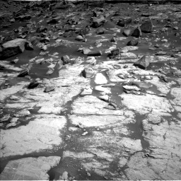 Nasa's Mars rover Curiosity acquired this image using its Left Navigation Camera on Sol 2745, at drive 1754, site number 79