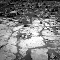 Nasa's Mars rover Curiosity acquired this image using its Left Navigation Camera on Sol 2745, at drive 1760, site number 79
