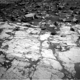 Nasa's Mars rover Curiosity acquired this image using its Left Navigation Camera on Sol 2745, at drive 1766, site number 79